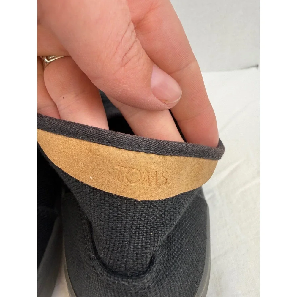 Toms mens black